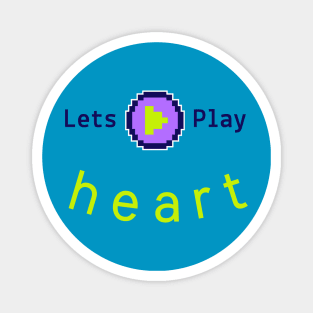 heart pixel art Magnet